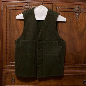 100% wool vest